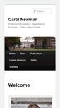 Mobile Screenshot of carolnewman.ie