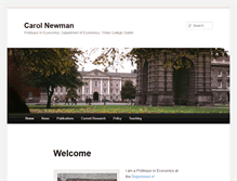 Tablet Screenshot of carolnewman.ie